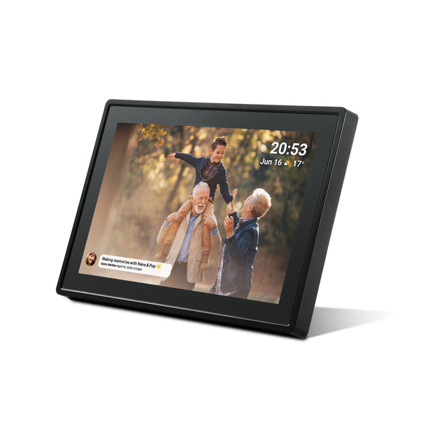 OnePlace Smart WIFI Photo Frame - 10.1" Black