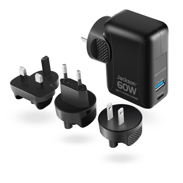 Move Worldwide 60W USB Adaptor + Carry Case
